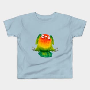 Clumsy lovebird Kids T-Shirt